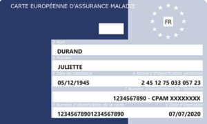 Carte européenne d'assurance maladie