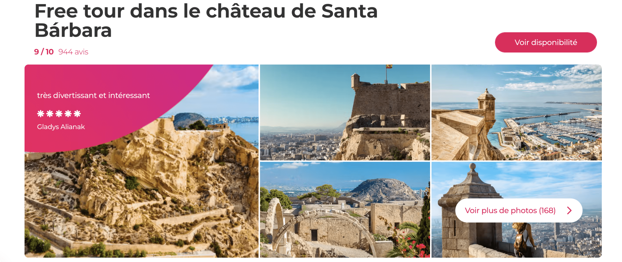 Château Santa Barbara - Alicante