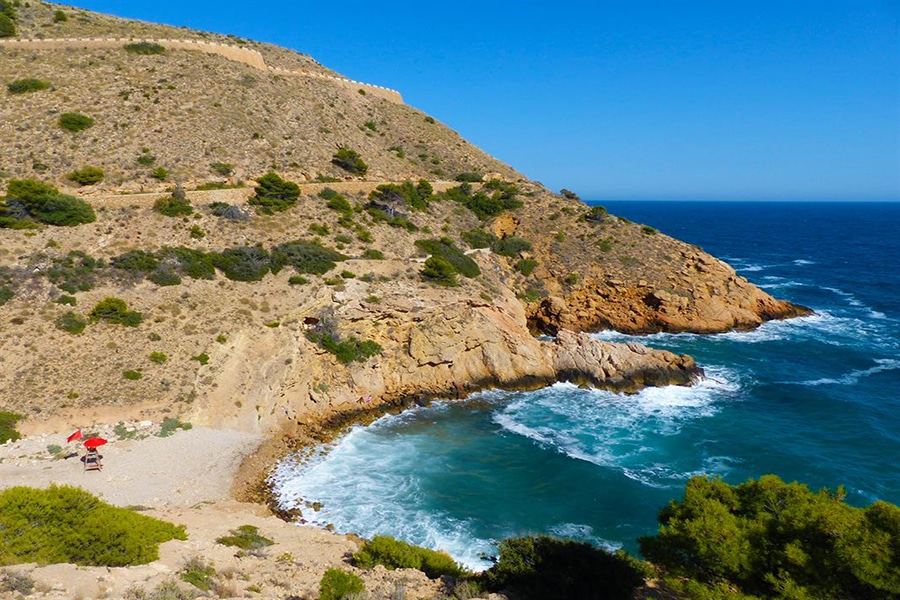 La crique de Tío Ximo à Benidorm