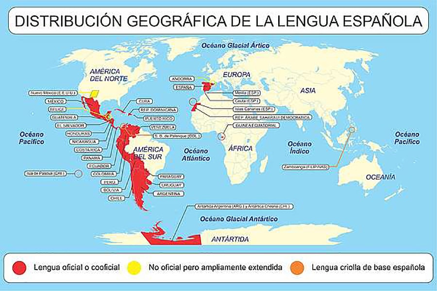 L'espagnol, langue N°2 au monde