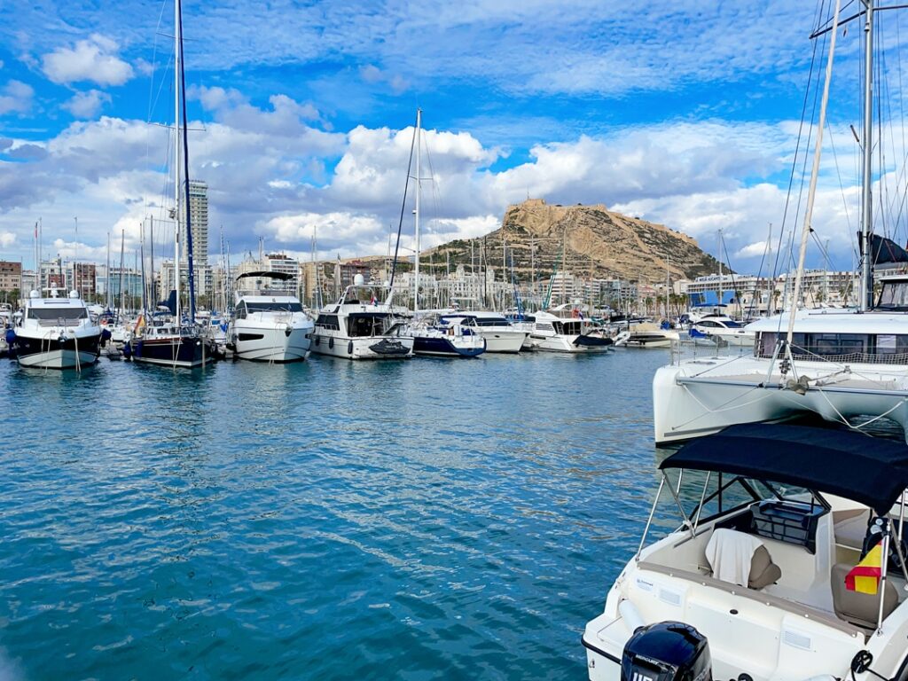 Promenade à Alicante en hiver