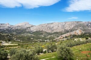 Le pic d'Aitana, le plus haut sommet de la province d'Alicante