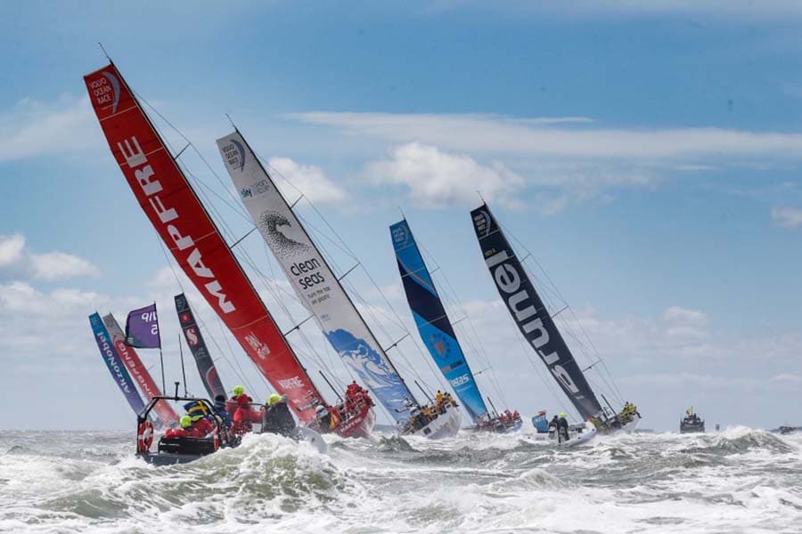 Départ de l'Ocean race 2023 à Alicante