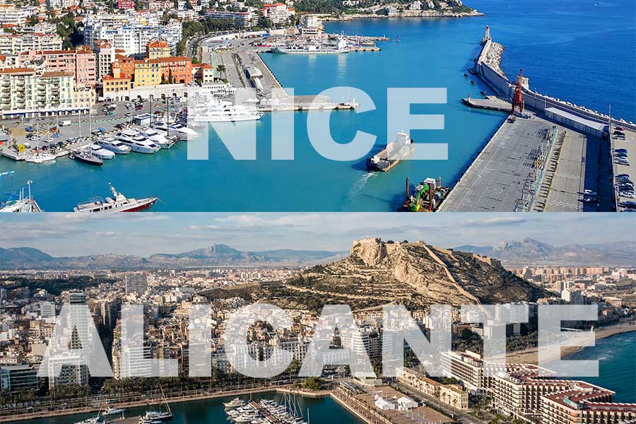 NICE ET ALICANTE VILLES JUMELÉES DEPUIS 50 ANS