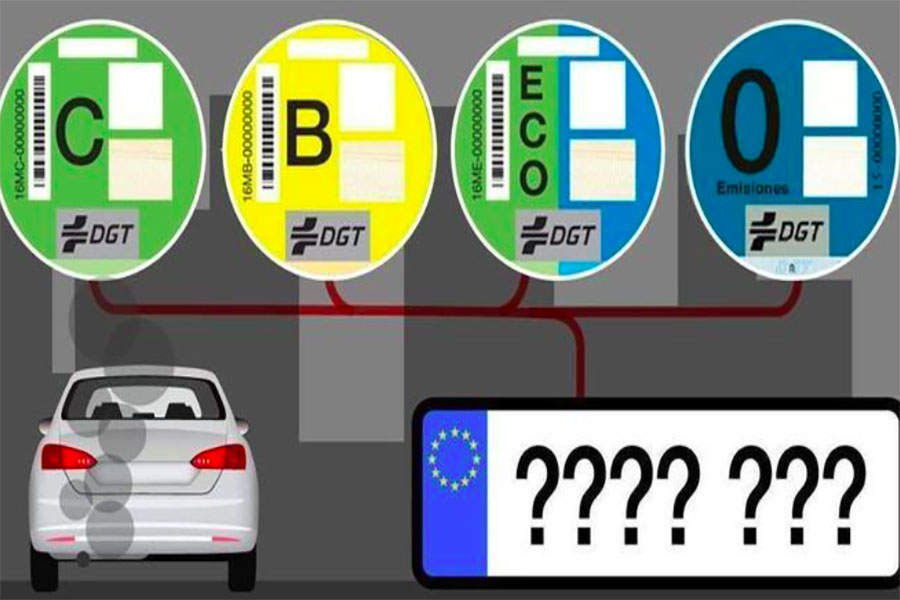 ZBE : écolabels , Étiquettes DGT