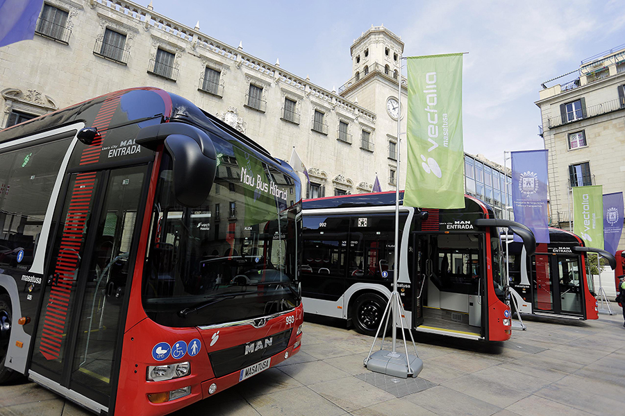 "pass" de bus d'Alicante