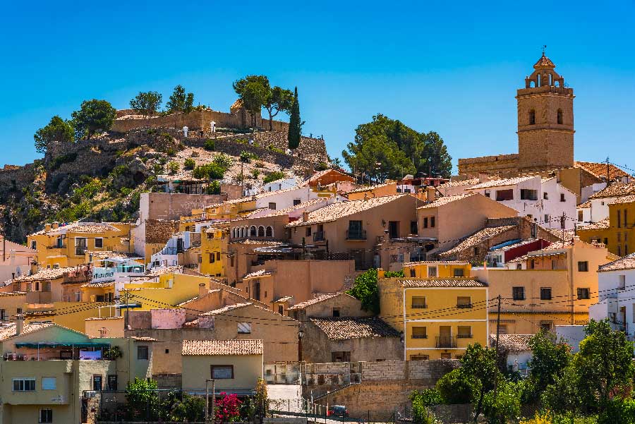 Les villages d'Alicante