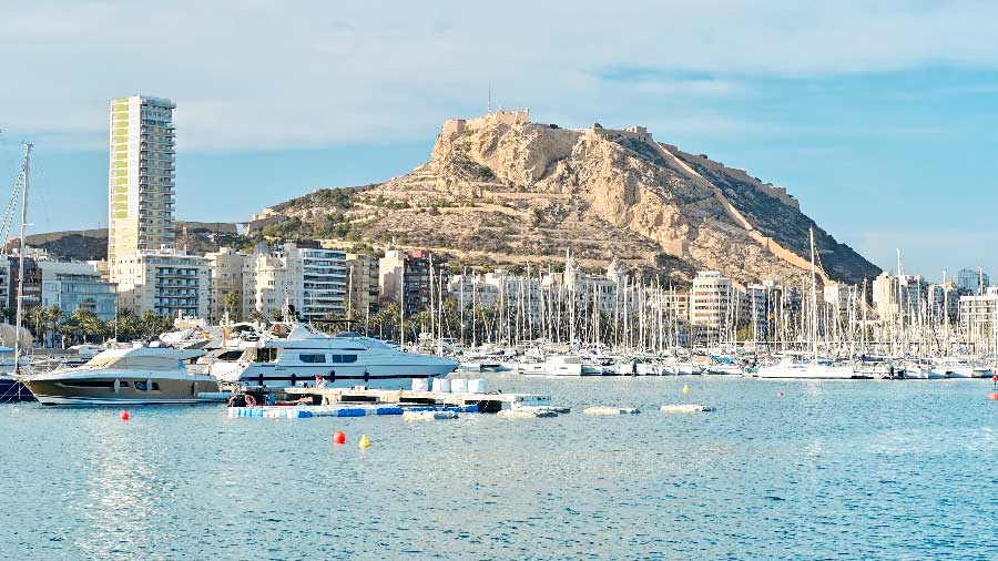 Le port d'Alicante