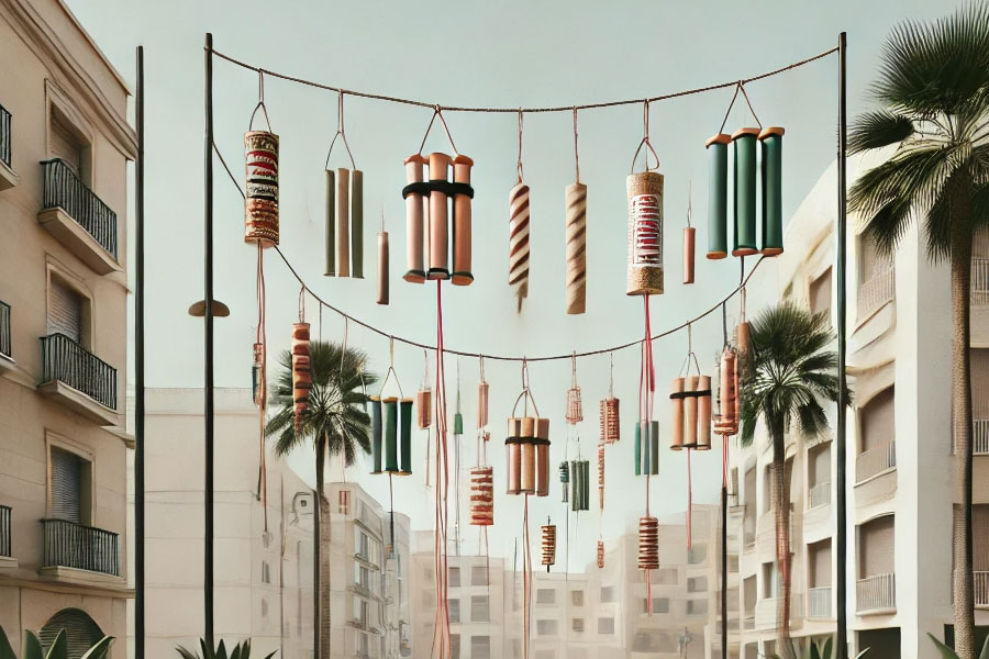 Mascletà à Alicante