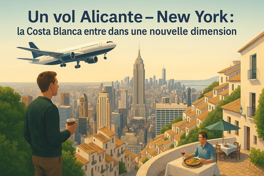 new york vers alicante