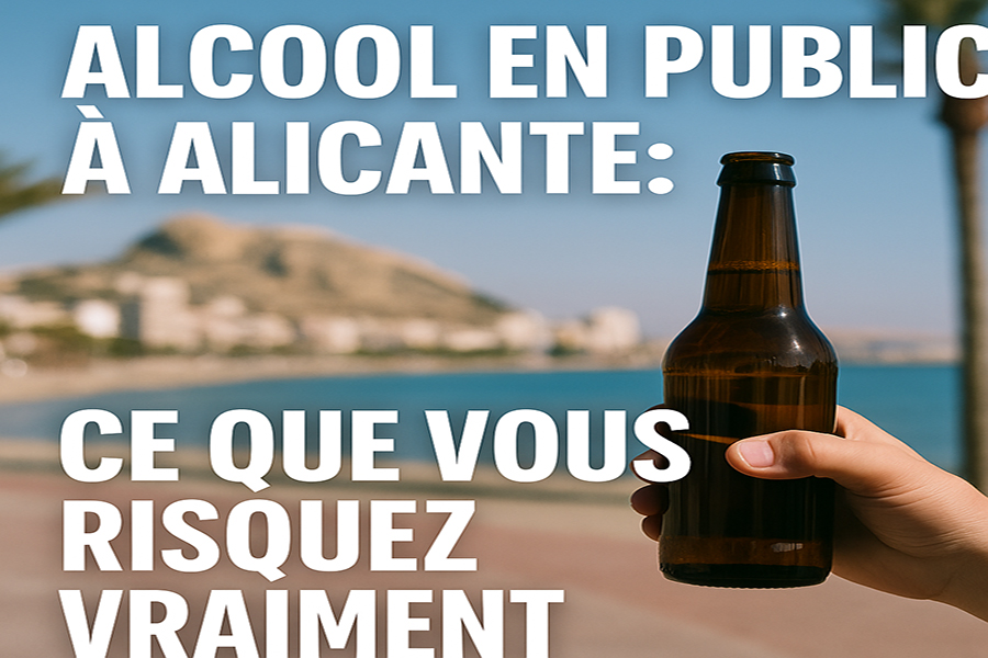 Alcool en public à Alicante