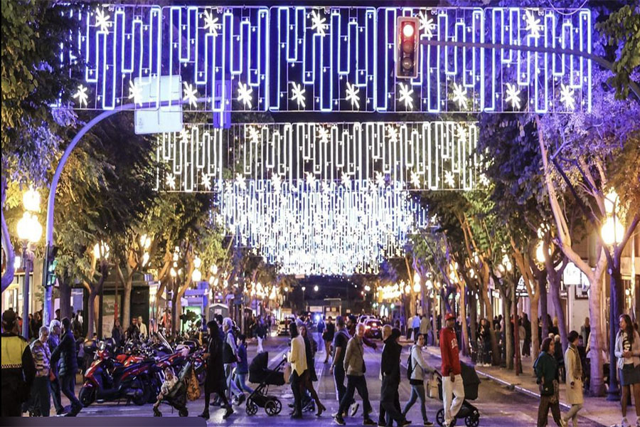 illumination fin d'année