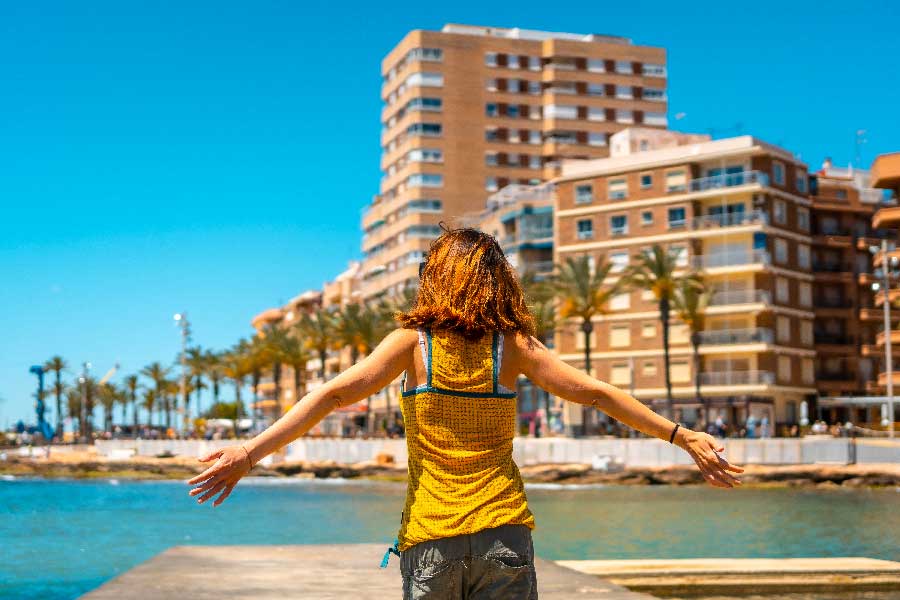 Torrevieja en août