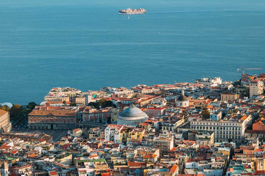 naples - easy jet depuis alicante
