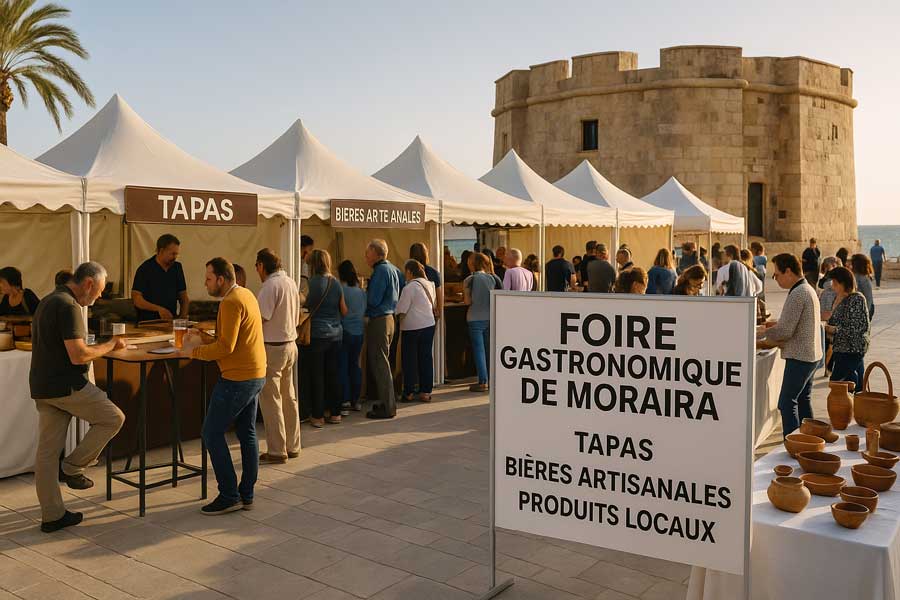 La Foire gastronomique de Moraira