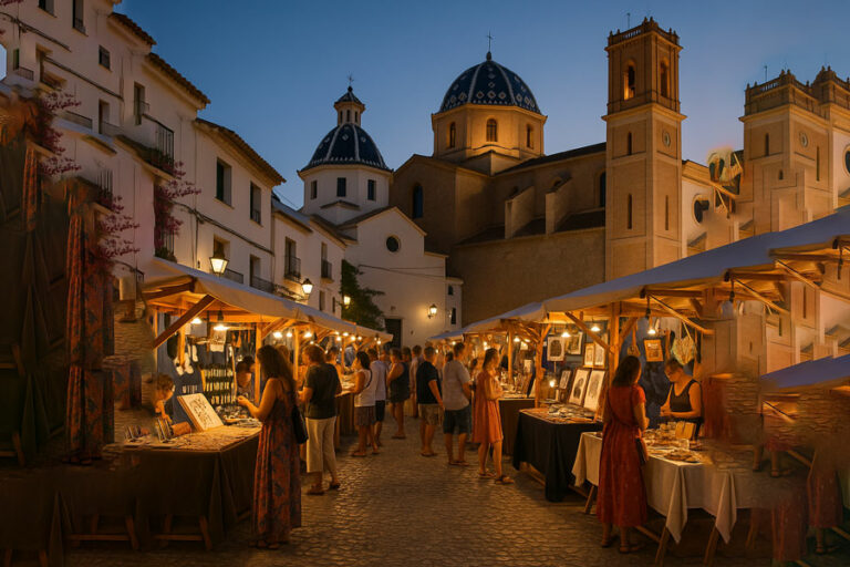 Marchés nocturne - altea-marche