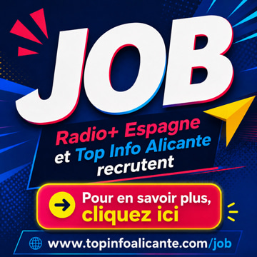 Commerciaux pour la régie Radio + Espagne et Topinfo Alicante