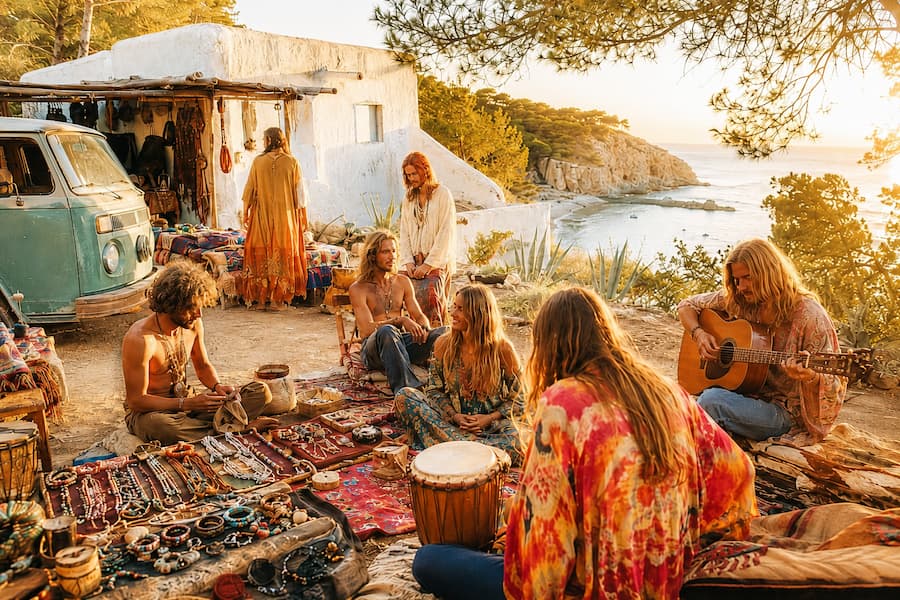 Les hippies en Espagne des années 1960 à 1970