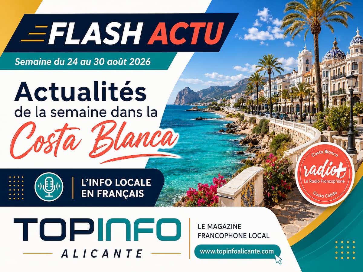 Actualités dans la Costa Blanca du 24 au 30 août