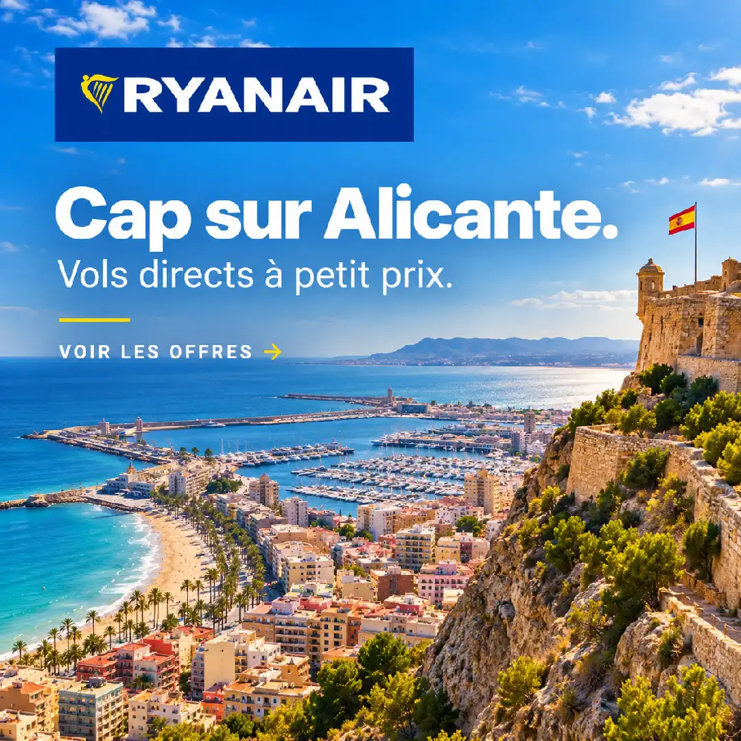 Ryanair - Cap sur Alicante