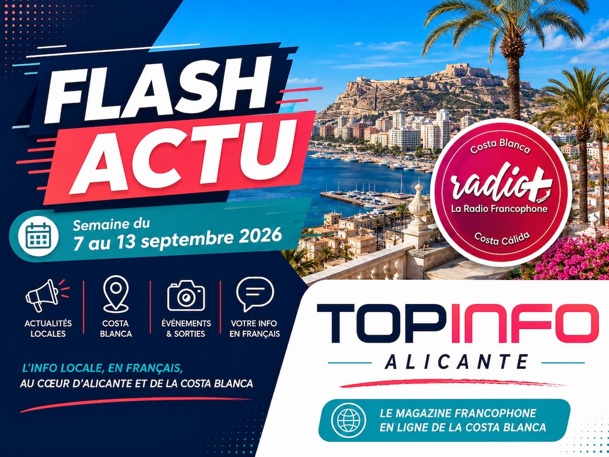 Actualités dans la Costa Blanca du 7 au 13 septembre