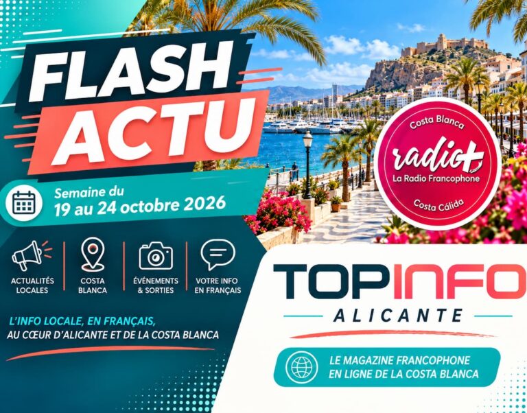Flash Actu sur la Costa Blanca